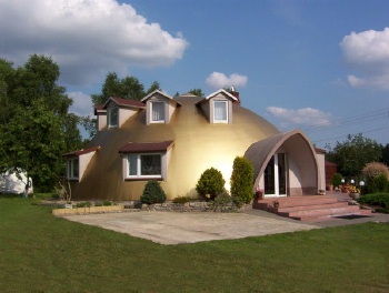 Concrete Dome Homes   What Is A Concrete Monolithic Dome Home