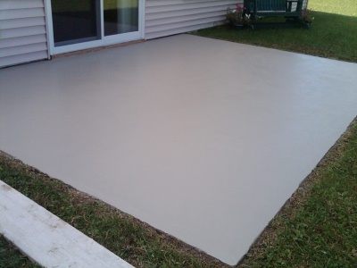 Concrete Paint on Concrete Resurfacing  A Great Way To Resurface Old Concrete