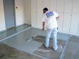 painting concrete floor