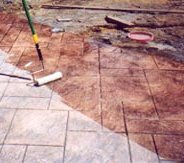 stamped concrete sealers
