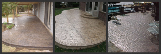 stamped concrete patios