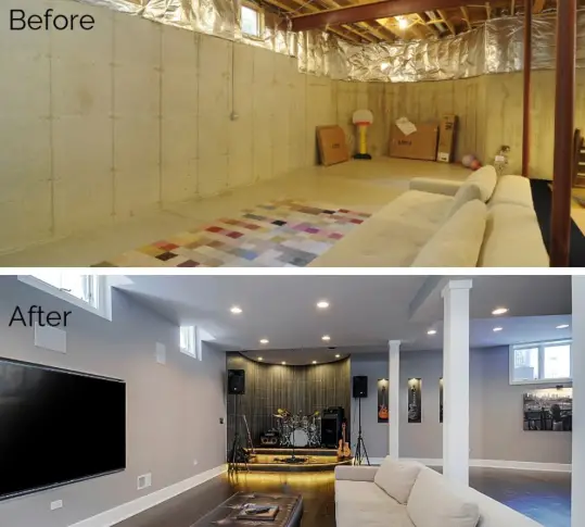 how to cover basement walls 1