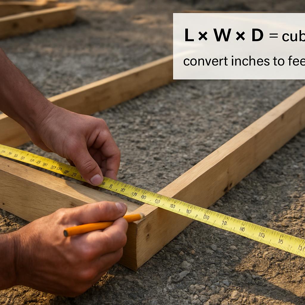 60 lb bags of concrete per yard 4