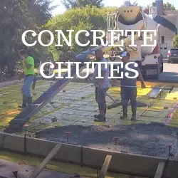 Concrete chutes