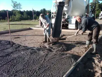 Pouring A Concrete Slab How To Pour A Concrete Slab From Start To Finish