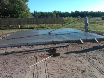 Pouring A Concrete Slab How To Pour A Concrete Slab From Start To Finish