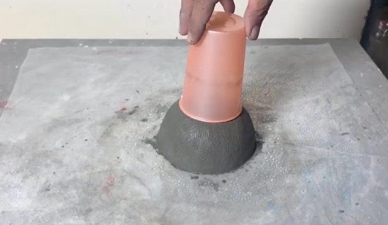 DIY Concrete Planter