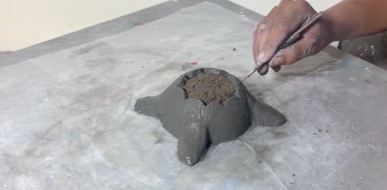 DIY Concrete Planter
