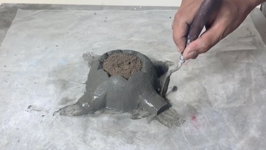 DIY Concrete Planter