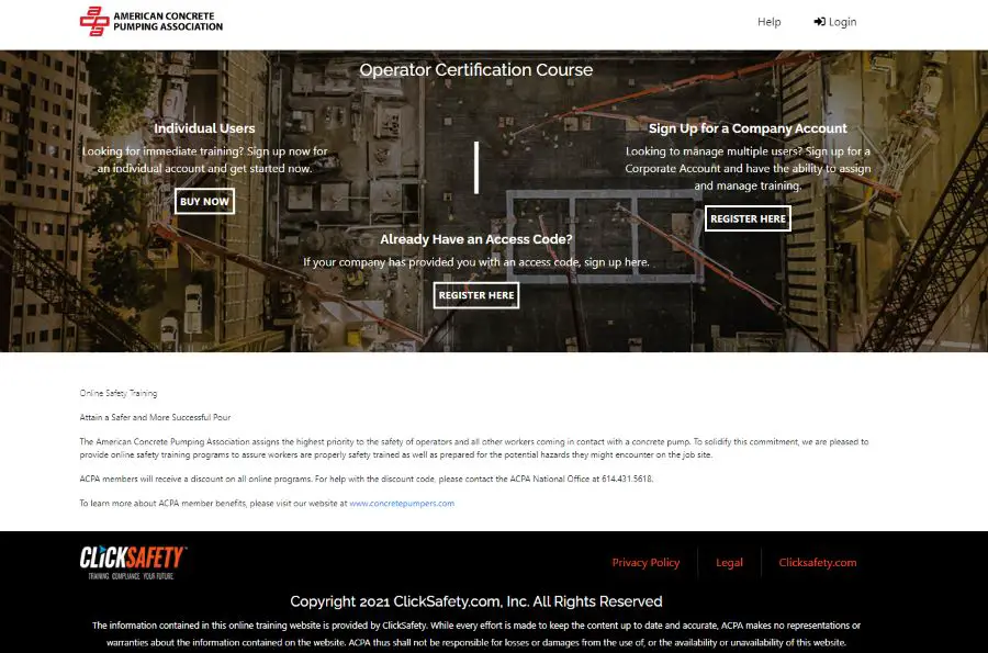 american concrete pumping association