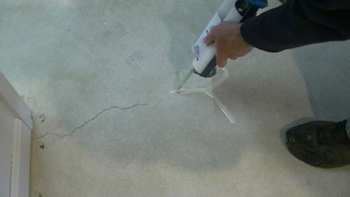 Basement Floor S How To Fix, How To Patch Concrete Floor In Basement