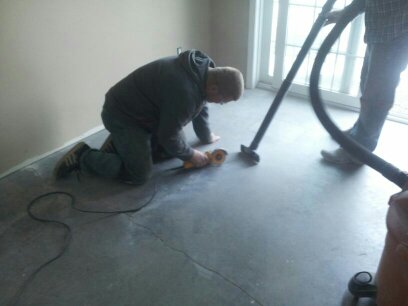 how to fix cracks in basement concrete floor