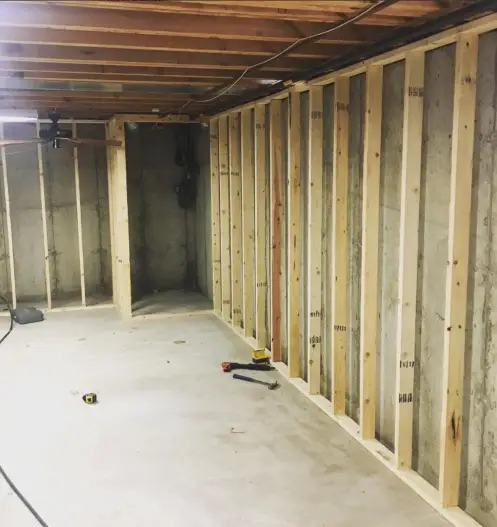 10 Ways To Cover Concrete Walls In A, How To Finish Basement Foundation Wall