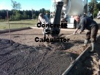 Concrete slab calculator