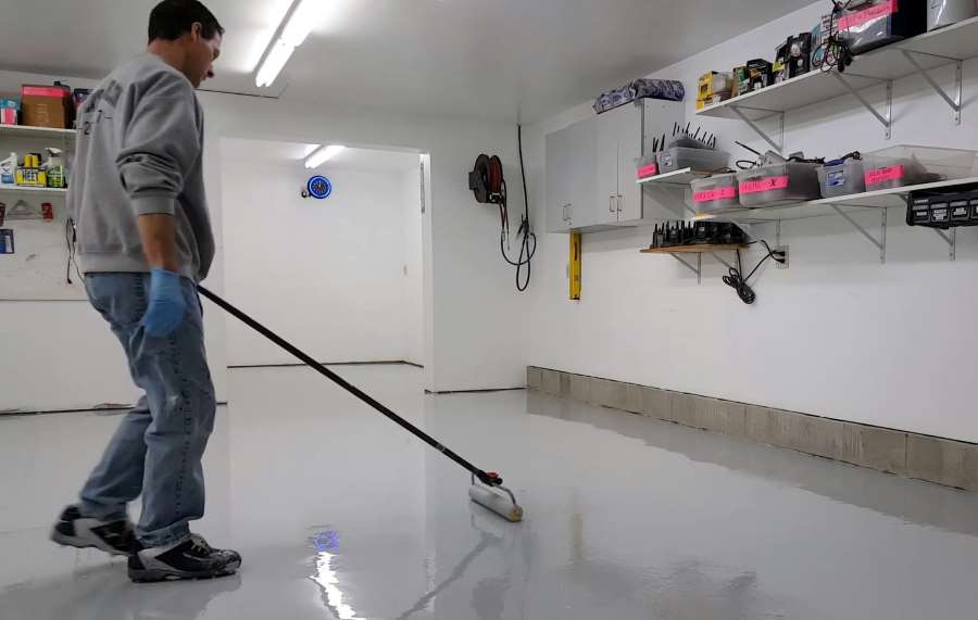 paint concrete floors to protect concrete