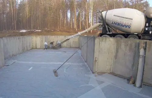 Using a concrete chute