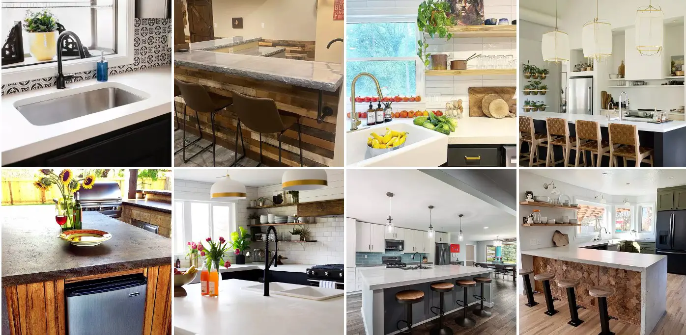 Concrete countertop ingrediants pic