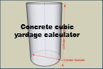 Concrete cubic yardage calculator