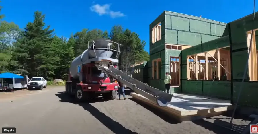 how far can a concrete truck reach 2
