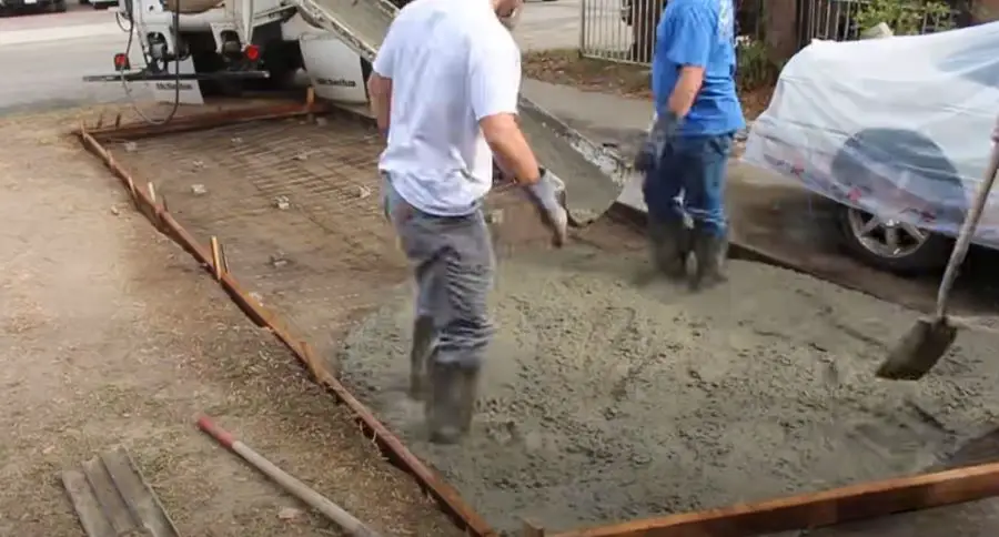 how to build a diy concrete driveway