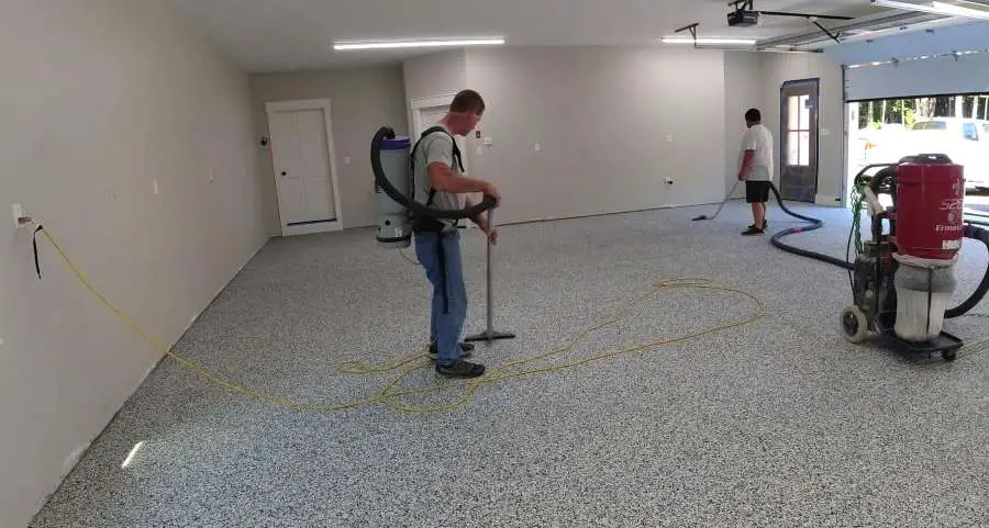 diy epoxy garage floor