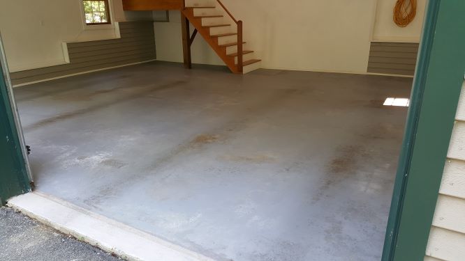 Do it yourself epoxy flake garage floor coating