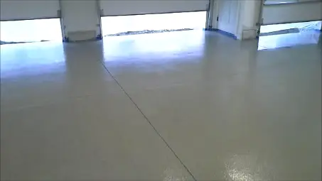 how to install a decorative epoxy chip floor