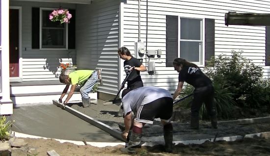 How to stamp concrete