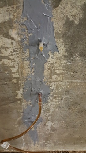 Repairing foundation cracks