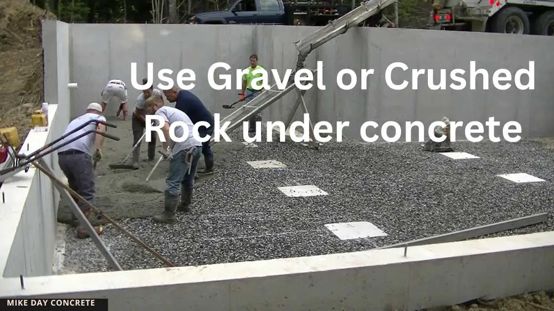 YES! You Need Gravel Under Concrete Here's Why and How Much