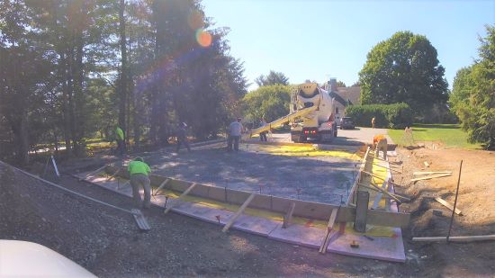 How to pour concrete