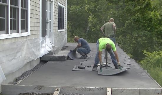 How to stamp concrete diy course