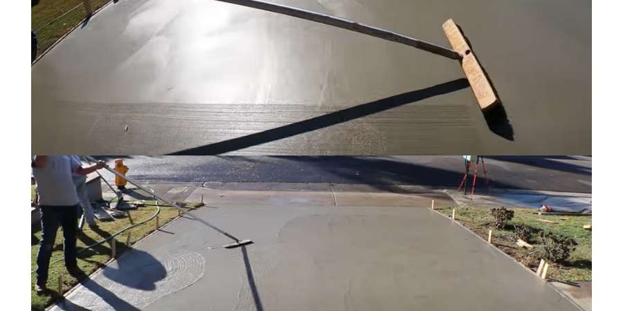 mag float and broom finish