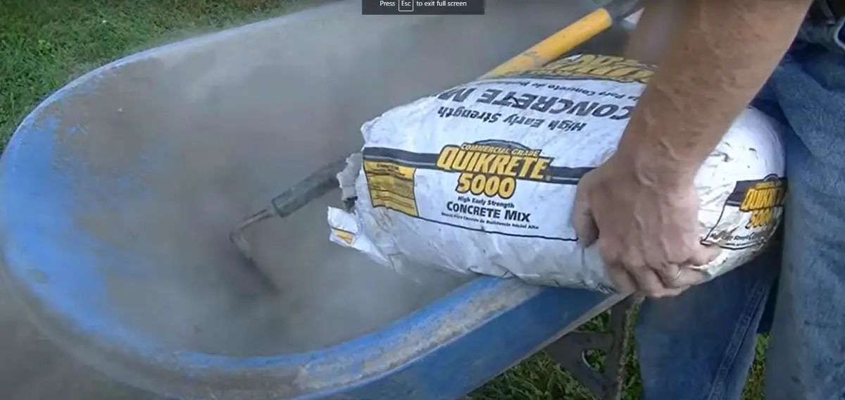 How To Make Concrete Without A Mixer Mixing Concrete by Hand