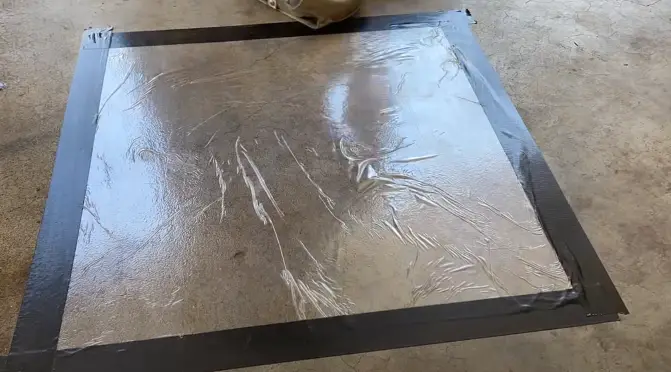 diy epoxy flake garage floor tutorial