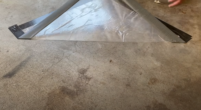 how to install an epoxy flake floor