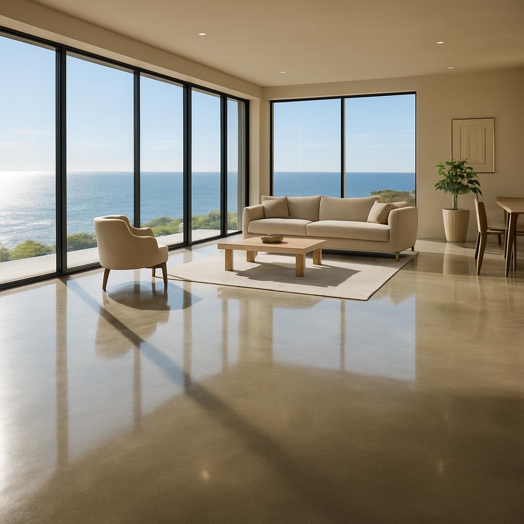 How much does a polished concrete floor cost polished concrete cost 1