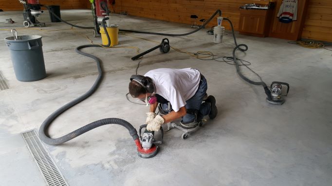 How to prep a garage floor for an epoxy coating
