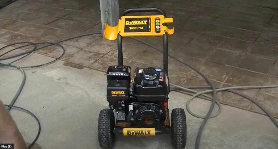 pressure washer machine good for a driveway