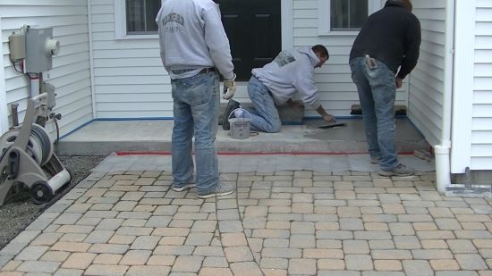 How to repair spalled concrete patios and driveways