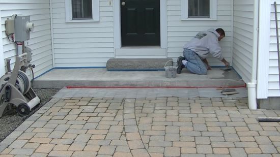 How to resurface a concrete patio