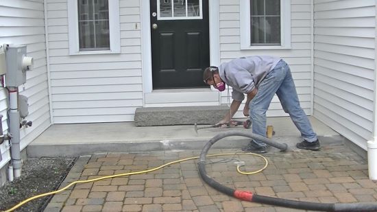 How to repair spalled concrete