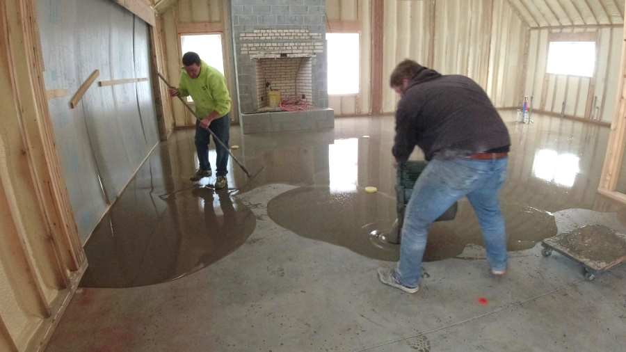 thin layer to resurface floor