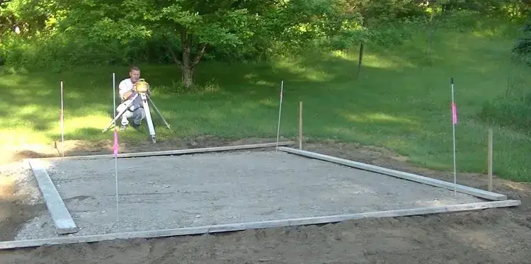 how to pour concrete slab how to pour concrete slab