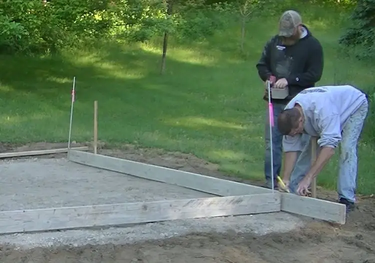 how to form a concrete slab how to form a concrete slab