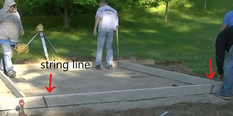 build a concrete slab build a concrete slab