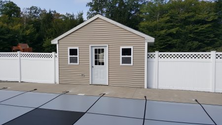 How much does a concrete slab cost for a shed, 12x12 