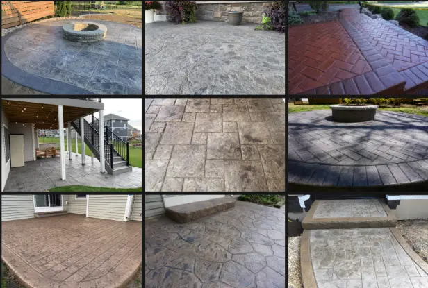 Stamped concrete patterns for patios stamped concrete patterns for patios