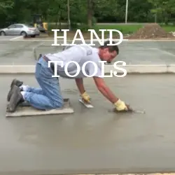 Concrete hand tools