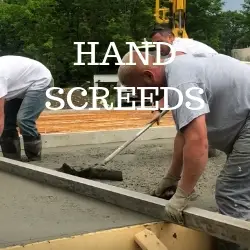 Concrete Hand Screeds